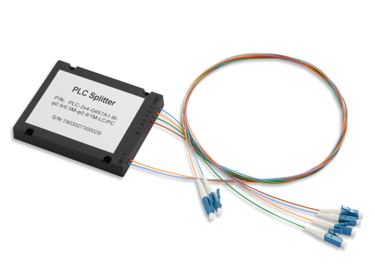 PLC 2x4 保偏分路器 